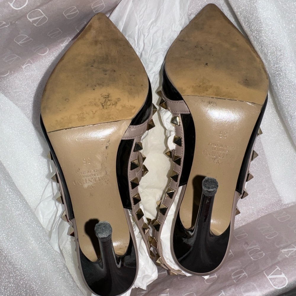Valentino Rock stud black heels - Picture 9 of 14
